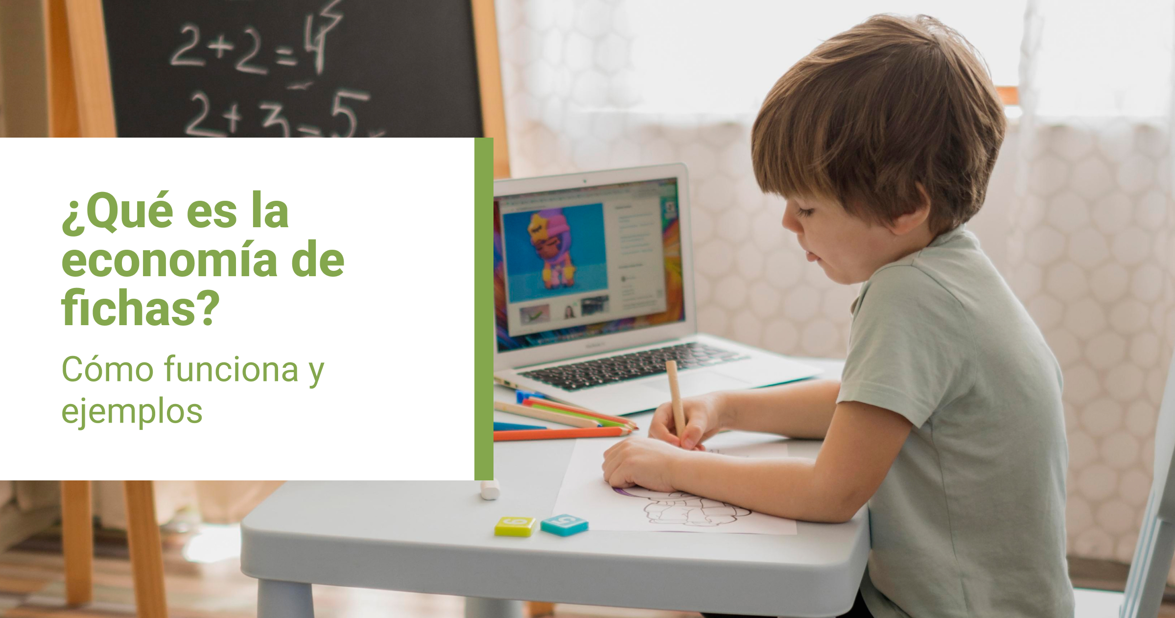 Economía de fichas para niños